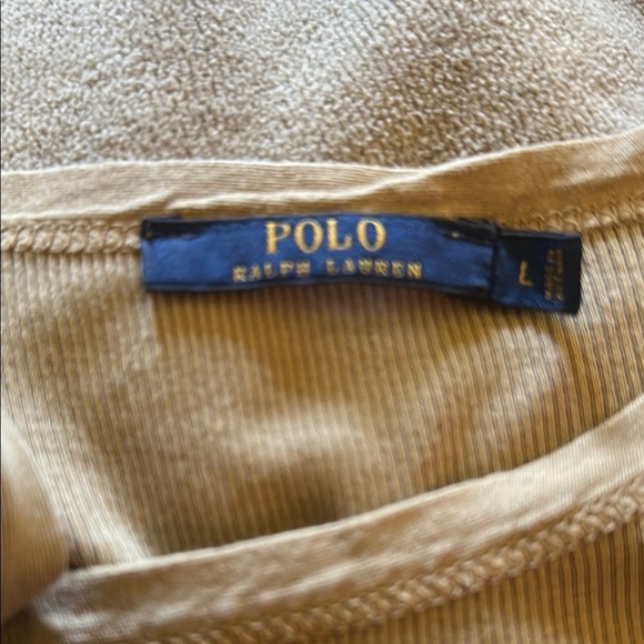 Polo Ralph Lauren beige tank top - Picture 3 of 4